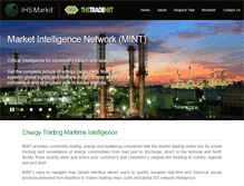 Tablet Screenshot of marketintelligencenetwork.com